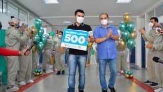 Hospital de campanha municipal ultrapassa 500 altas médicas