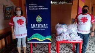 Governo entrega máscaras de tecido em Tabatinga e Atalaia do Norte