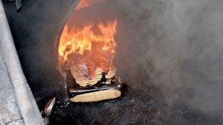 Polícia Civil incinera uma tonelada de maconha apreendida em Manaus