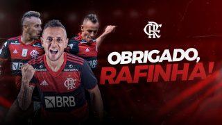 Marcos Braz confirma saída do lateral Rafinha, do Flamengo