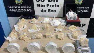 Polícia Civil prende homem por tráfico de drogas em Rio Preto da Eva