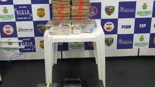 Dois homens são presos com drogas avaliados em quase R$ 700 mil