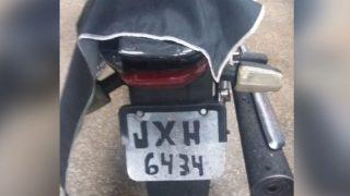 Polícia Militar realiza apreensão de motocicleta usada para o tráfico