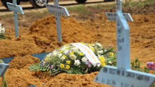 Prefeitura registra 144 sepultamentos; 46 foram declarados por Covid-19