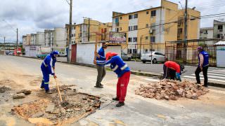 Prefeitura de Manaus revitaliza o conjunto Viver Melhor 1 e 2