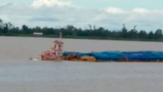 Empurrador afunda nas proximidades de Itacoatiara, no Amazonas