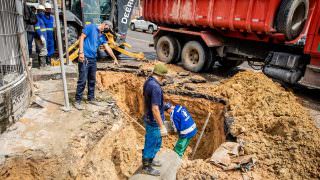 Prefeitura conclui 140 metros de drenagem no bairro Cachoeirinha