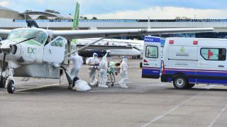 Remoções de pacientes com Covid-19 de UTI aérea são zeradas