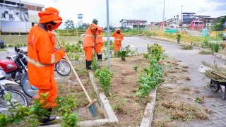 Prefeitura realiza mutirão de limpeza no bairro Presidente Vargas