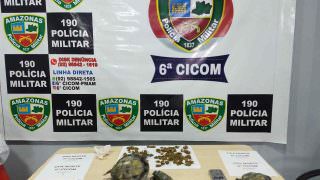 Homem é detido por tráfico de drogas e crime ambiental na zona norte de Manaus