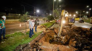 Prefeitura inicia recuperação de novo trecho da Torquato Tapajós
