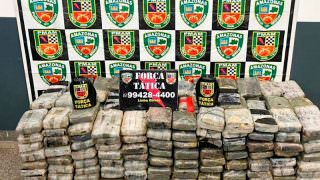 Em 15 dias, mais de 500kg de drogas são apreendidas pela Polícia Militar