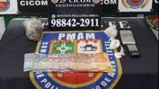 PM detém homem com entorpecentes na Zona Leste de Manaus