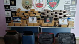 PM apreende cerca de 130 quilos de drogas em São Gabriel da Cachoeira