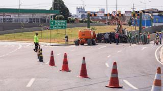 Passagem subterrânea do complexo viário Roberto Campos é interditada