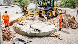 Prefeitura realiza obra de drenagem profunda no bairro Compensa