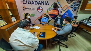 Detran-AM e IMMU alinham ações operacionais e administrativas