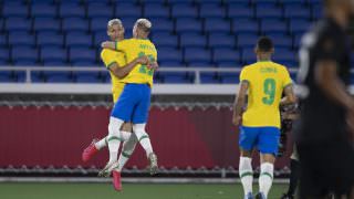 Richarlison brilha e Brasil vence Alemanha na estreia da Olimpíada