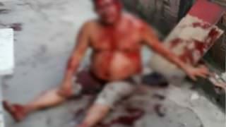 Homem é espancado e baleado após abusar de criança em Manaus