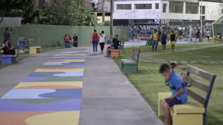 Prefeitura de Manaus revitaliza praça Nestor Nascimento na Zona Sul