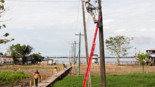 Comunidade Bom Sucesso recebe o programa ‘Ilumina Manaus Rural’