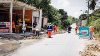 Prefeitura atua na implantação de drenagem superficial no João Paulo II