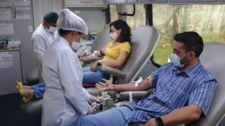 Prefeitura realiza campanha solidária e arrecada 47 bolsas de sangue