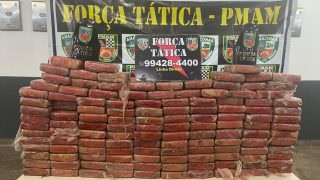 Carga de maconha é apreendida em Manaus com destino a Fortaleza