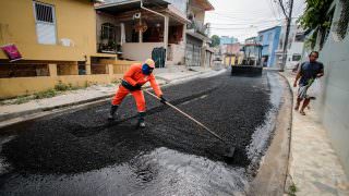 Prefeitura recupera 24 ruas na Zona Sul com Pacote de Obras de Verão