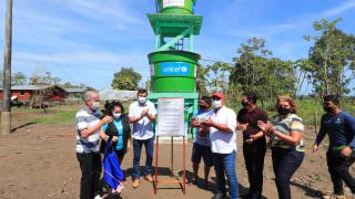 Comunidade no Careiro da Várzea celebram chegada de água tratada