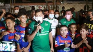 Wilson Lima anuncia início de obras do quinto espaço de esporte e lazer