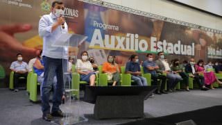 Wilson Lima anuncia Auxílio Estadual permanente para 300 mil famílias