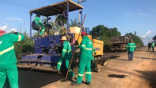 Governo do AM avança com obras da Estrada Coari-Itapéua