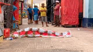 Morador de rua é agredido e morto estrangulado no Centro de Manaus