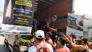 Prefeitura leva ação ambiental à comunidade Campos Sales