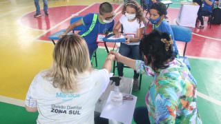 Prefeitura promove I Estação Descritor com alunos da DDZ Sul
