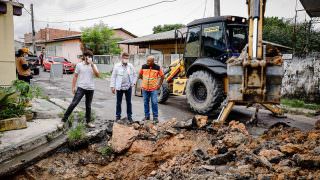 Prefeitura de Manaus realiza obra emergencial na Zona Norte