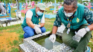 Cemitérios são vistoriados pela Prefeitura para o controle do Aedes aegypti