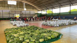 Em Santo Antônio do Içá, Governo doa 17 toneladas de alimentos do PAB