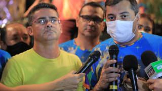 Wilson anuncia convênio de 150 milhões para recapear ruas de Manaus