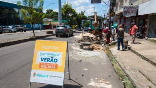 Prefeitura recupera rede de drenagem profunda na avenida Silves