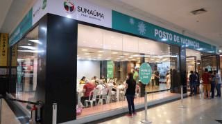 Vacinação nos shoppings encerra com mais de 102 mil vacinados