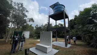 Prefeitura entrega poço artesiano com tecnologia de energia solar