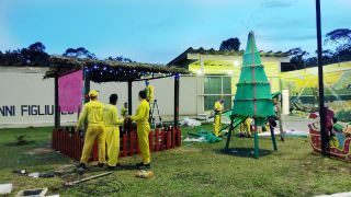 Unidades prisionais do Amazonas são decoradas para o Natal por internos