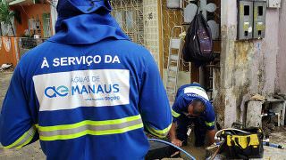 Ageman fiscaliza serviços da empresa Águas de Manaus