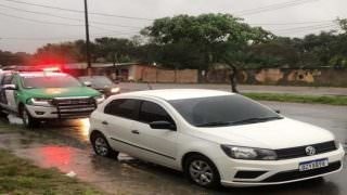 Ação Paredão apreende veículo envolvido em roubos na Zona Norte
