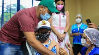 Iniciada vacinação contra a Covid-19 para crianças de 11 anos em Manaus
