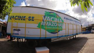 Carreta Vacina Amazonas permanece no bairro Nova Vitória até sábado
