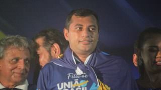 Em ato de filiação ao União Brasil, Wilson Lima alfineta adversários