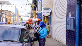 Ageman e Guarda Municipal de Manaus fiscalizam Zona Azul no Centro